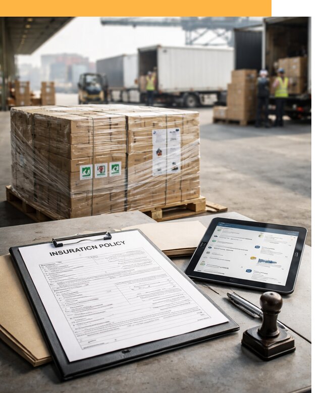 Страхование международных грузов от 3587 руб, полная защита