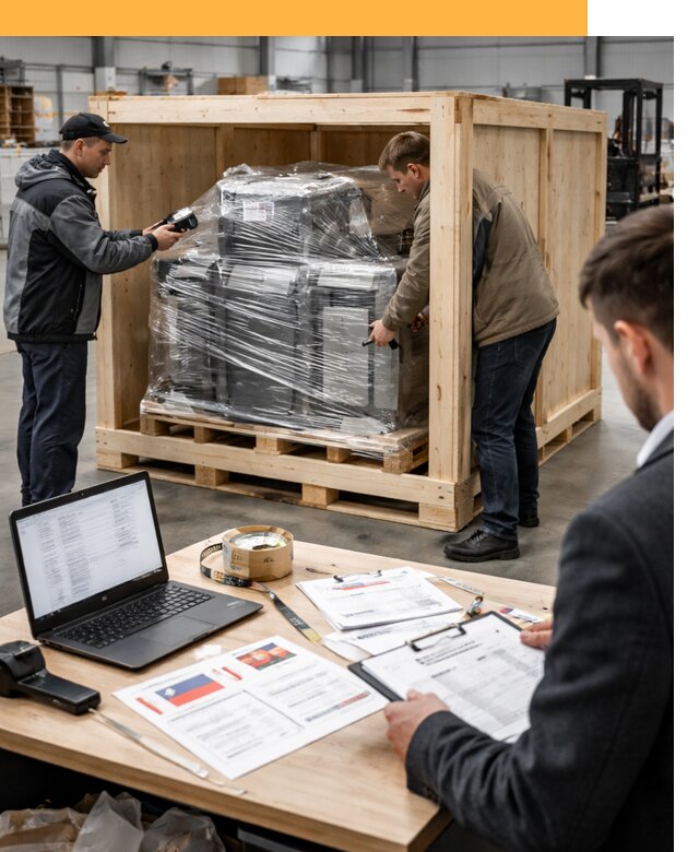 Доставка промышленного оборудования из США от 66612 руб