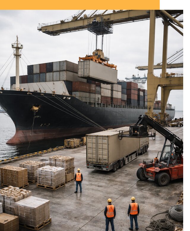 Морские перевозки из Индии: доставка FCL/LCL, таможня от 122976