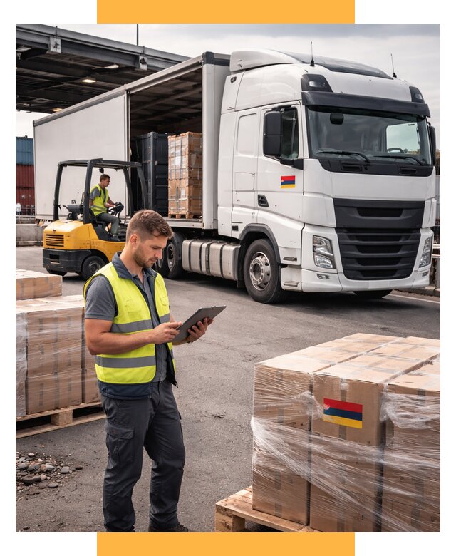 Автоперевозки из Армении от 97356 р. — услуги СетСервис-Пшр