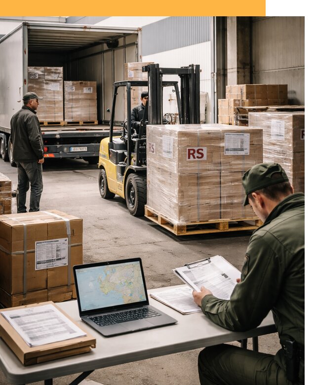 Доставка грузов в Сербию от 46116 руб, международные перевозки