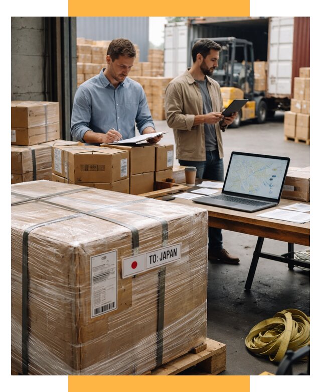 Доставка грузов в Японию от 25620 р., логистика СетСервис-Пшр
