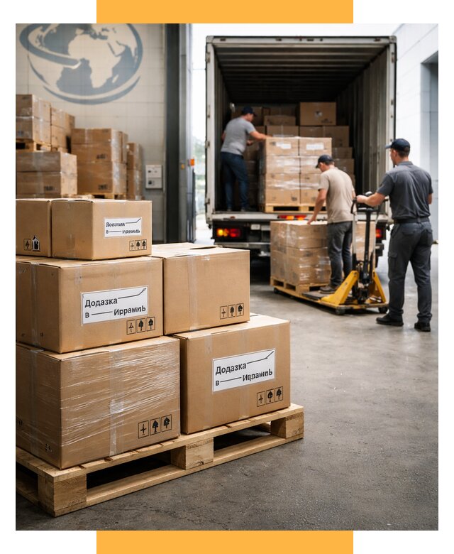 Доставка грузов в Израиль и экспорт от 46116 р. СетСервис-Пшр