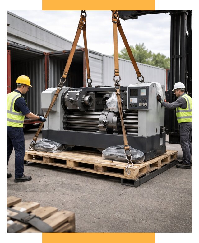 Перевозка станков и таможня от 61488 р. | СетСервис-Пшр логистика