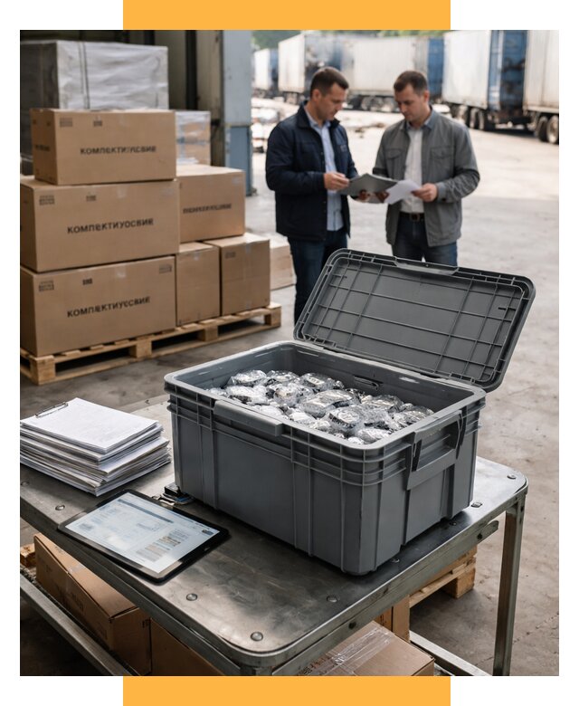 Перевозка комплектующих из Китая от 6661 р. | СетСервис-Пшр