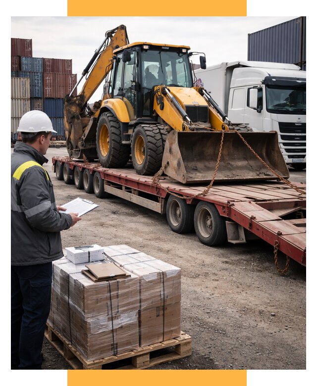 Международная перевозка спецтехники от 46116 р., СетСервис-Пшр