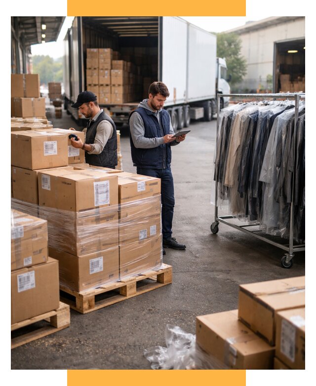 Перевозка и доставка одежды из Китая от 7686 р., СетСервис-Пшр