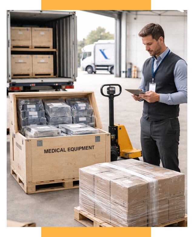 Перевозка медицинского оборудования от 15372 р. в СетСервис-Пшр