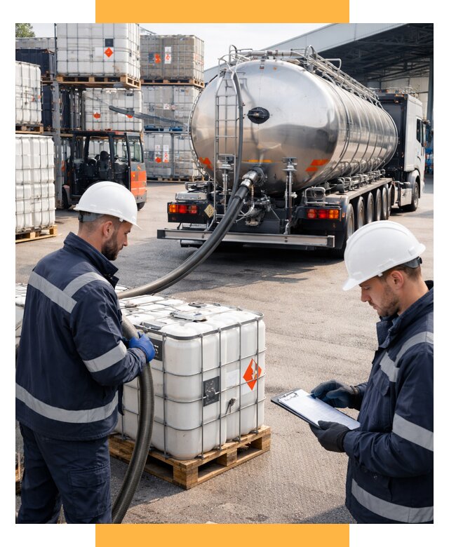 Перевозка химического сырья от 8711 р. Логистика СетСервис-Пшр