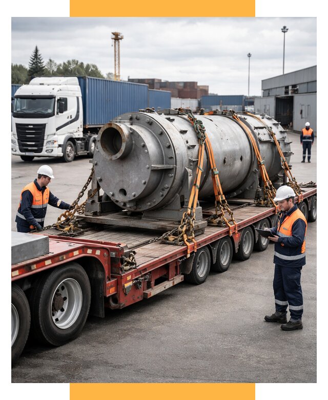 Перевозка тяжеловесных грузов под ключ от 153720 р. | СетСервис-Пшр