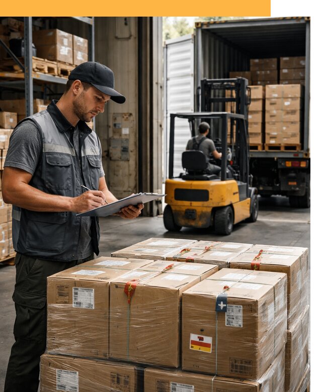 Реэкспорт товаров с таможенным оформлением и доставкой от 12298