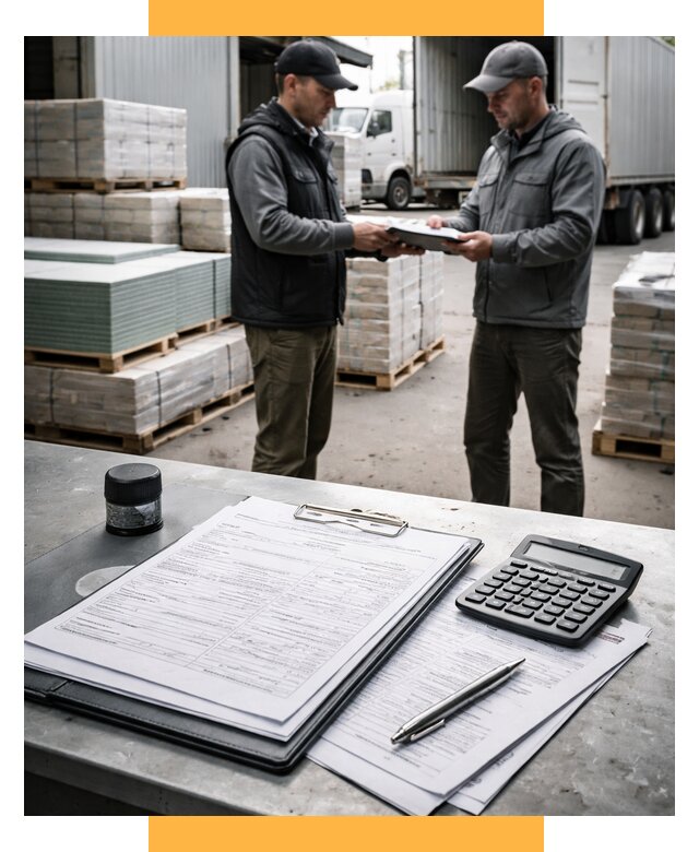 Таможенное оформление стройматериалов от 8711 р. | СетСервис-Пшр