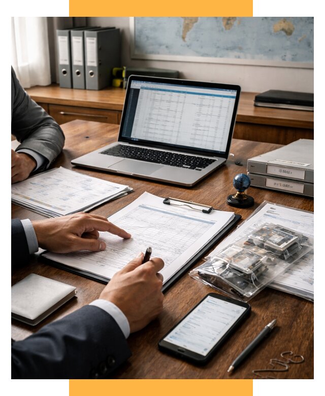 Проверка поставщика за рубежом от 8711 р. | СетСервис-Пшр аудит