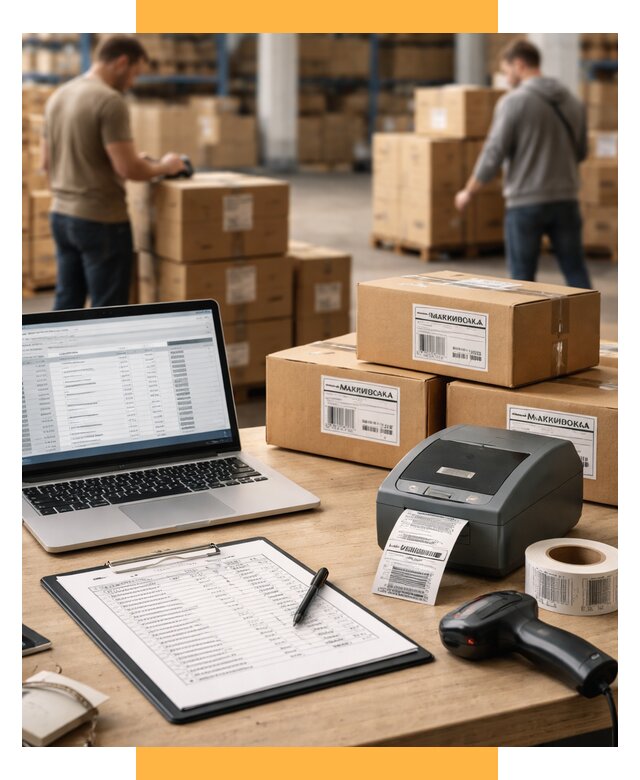 Маркировка импортных товаров от 4612 р. под ключ, СетСервис-Пшр