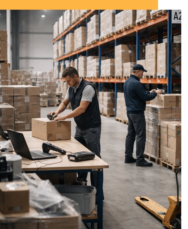 Склад консолидации в Европе: хранение, сортировка от 6661